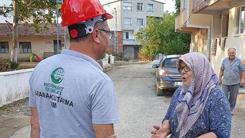 Kastamonu'da Sel Mağdurlarının Yanındayız