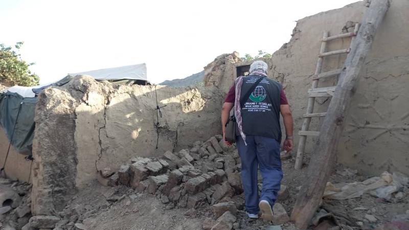 Merhamet Teşkilatı Afkanistan Deprem Bölgesinde